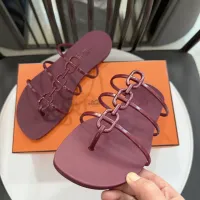 Cheap Hermes Slippers For Women #1417797 Replica Wholesale [$52.00 USD] [ITEM#1417797] on Replica Hermes Slippers