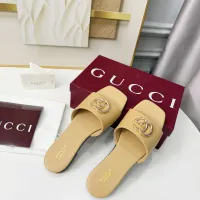 Cheap Gucci Slippers For Women #1417806 Replica Wholesale [$82.00 USD] [ITEM#1417806] on Replica Gucci Slippers