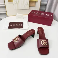 Cheap Gucci Slippers For Women #1417822 Replica Wholesale [$85.00 USD] [ITEM#1417822] on Replica Gucci Slippers