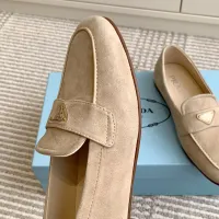 Cheap Prada Leather Shoes For Women #1417843 Replica Wholesale [$105.00 USD] [ITEM#1417843] on Replica Prada Leather Shoes