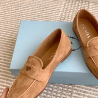 Cheap Prada Leather Shoes For Women #1417845 Replica Wholesale [$105.00 USD] [ITEM#1417845] on Replica Prada Leather Shoes