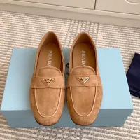 Cheap Prada Leather Shoes For Women #1417845 Replica Wholesale [$105.00 USD] [ITEM#1417845] on Replica Prada Leather Shoes