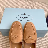 Cheap Prada Leather Shoes For Women #1417845 Replica Wholesale [$105.00 USD] [ITEM#1417845] on Replica Prada Leather Shoes