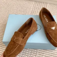 Cheap Prada Leather Shoes For Women #1417849 Replica Wholesale [$105.00 USD] [ITEM#1417849] on Replica Prada Leather Shoes