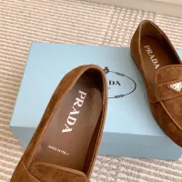 Cheap Prada Leather Shoes For Women #1417849 Replica Wholesale [$105.00 USD] [ITEM#1417849] on Replica Prada Leather Shoes