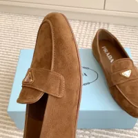 Cheap Prada Leather Shoes For Women #1417849 Replica Wholesale [$105.00 USD] [ITEM#1417849] on Replica Prada Leather Shoes