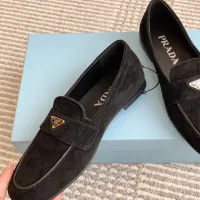 Cheap Prada Leather Shoes For Women #1417851 Replica Wholesale [$105.00 USD] [ITEM#1417851] on Replica Prada Leather Shoes