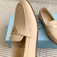 Cheap Prada Leather Shoes For Women #1417853 Replica Wholesale [$105.00 USD] [ITEM#1417853] on Replica Prada Leather Shoes