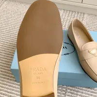 Cheap Prada Leather Shoes For Women #1417853 Replica Wholesale [$105.00 USD] [ITEM#1417853] on Replica Prada Leather Shoes