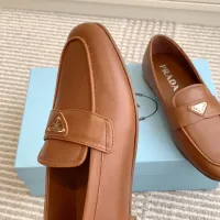 Cheap Prada Leather Shoes For Women #1417855 Replica Wholesale [$105.00 USD] [ITEM#1417855] on Replica Prada Leather Shoes