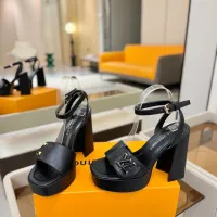 Cheap Louis Vuitton Sandal For Women #1417895 Replica Wholesale [$118.00 USD] [ITEM#1417895] on Replica Louis Vuitton Sandal