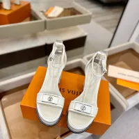 Cheap Louis Vuitton Sandal For Women #1417899 Replica Wholesale [$132.00 USD] [ITEM#1417899] on Replica Louis Vuitton Sandal