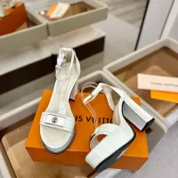 Cheap Louis Vuitton Sandal For Women #1417899 Replica Wholesale [$132.00 USD] [ITEM#1417899] on Replica Louis Vuitton Sandal