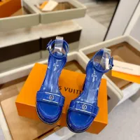 Cheap Louis Vuitton Sandal For Women #1417901 Replica Wholesale [$132.00 USD] [ITEM#1417901] on Replica Louis Vuitton Sandal