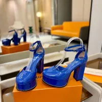 Cheap Louis Vuitton Sandal For Women #1417906 Replica Wholesale [$132.00 USD] [ITEM#1417906] on Replica Louis Vuitton Sandal