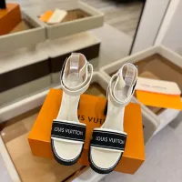 Cheap Louis Vuitton Sandal For Women #1417909 Replica Wholesale [$132.00 USD] [ITEM#1417909] on Replica Louis Vuitton Sandal