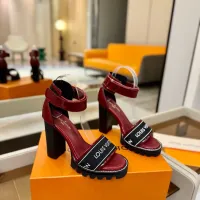 Cheap Louis Vuitton Sandal For Women #1417910 Replica Wholesale [$132.00 USD] [ITEM#1417910] on Replica Louis Vuitton Sandal