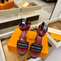 Cheap Louis Vuitton Sandal For Women #1417910 Replica Wholesale [$132.00 USD] [ITEM#1417910] on Replica Louis Vuitton Sandal