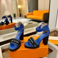 Cheap Louis Vuitton Sandal For Women #1417911 Replica Wholesale [$132.00 USD] [ITEM#1417911] on Replica Louis Vuitton Sandal