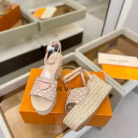 Cheap Louis Vuitton Sandal For Women #1417914 Replica Wholesale [$132.00 USD] [ITEM#1417914] on Replica Louis Vuitton Sandal