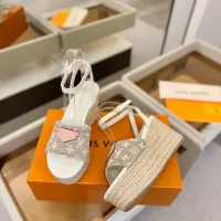 Cheap Louis Vuitton Sandal For Women #1417915 Replica Wholesale [$132.00 USD] [ITEM#1417915] on Replica Louis Vuitton Sandal