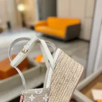 Cheap Louis Vuitton Sandal For Women #1417915 Replica Wholesale [$132.00 USD] [ITEM#1417915] on Replica Louis Vuitton Sandal