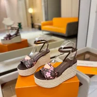 Cheap Louis Vuitton Sandal For Women #1417918 Replica Wholesale [$132.00 USD] [ITEM#1417918] on Replica Louis Vuitton Sandal
