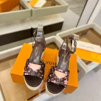Cheap Louis Vuitton Sandal For Women #1417918 Replica Wholesale [$132.00 USD] [ITEM#1417918] on Replica Louis Vuitton Sandal