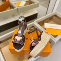 Cheap Louis Vuitton Sandal For Women #1417918 Replica Wholesale [$132.00 USD] [ITEM#1417918] on Replica Louis Vuitton Sandal