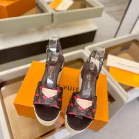 Cheap Louis Vuitton Sandal For Women #1417919 Replica Wholesale [$132.00 USD] [ITEM#1417919] on Replica Louis Vuitton Sandal