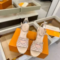 Cheap Louis Vuitton Sandal For Women #1417920 Replica Wholesale [$132.00 USD] [ITEM#1417920] on Replica Louis Vuitton Sandal