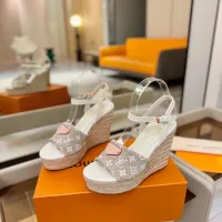 Cheap Louis Vuitton Sandal For Women #1417921 Replica Wholesale [$132.00 USD] [ITEM#1417921] on Replica Louis Vuitton Sandal