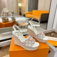 Cheap Louis Vuitton Sandal For Women #1417921 Replica Wholesale [$132.00 USD] [ITEM#1417921] on Replica Louis Vuitton Sandal