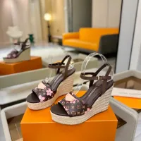 Cheap Louis Vuitton Sandal For Women #1417924 Replica Wholesale [$132.00 USD] [ITEM#1417924] on Replica Louis Vuitton Sandal