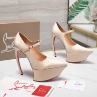 Cheap Christian Louboutin High-heeled shoes For Women #1417932 Replica Wholesale [$128.00 USD] [ITEM#1417932] on Replica Christian Louboutin High-heeled shoes
