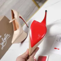Cheap Christian Louboutin High-heeled shoes For Women #1417932 Replica Wholesale [$128.00 USD] [ITEM#1417932] on Replica Christian Louboutin High-heeled shoes