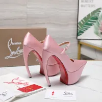 Cheap Christian Louboutin High-heeled shoes For Women #1417933 Replica Wholesale [$128.00 USD] [ITEM#1417933] on Replica Christian Louboutin High-heeled shoes