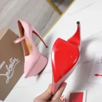Cheap Christian Louboutin High-heeled shoes For Women #1417933 Replica Wholesale [$128.00 USD] [ITEM#1417933] on Replica Christian Louboutin High-heeled shoes
