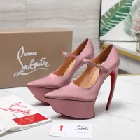 Cheap Christian Louboutin High-heeled shoes For Women #1417934 Replica Wholesale [$128.00 USD] [ITEM#1417934] on Replica Christian Louboutin High-heeled shoes
