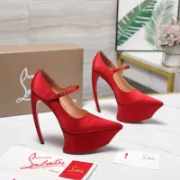 Cheap Christian Louboutin High-heeled shoes For Women #1417935 Replica Wholesale [$128.00 USD] [ITEM#1417935] on Replica Christian Louboutin High-heeled shoes