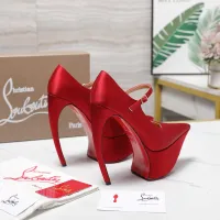 Cheap Christian Louboutin High-heeled shoes For Women #1417935 Replica Wholesale [$128.00 USD] [ITEM#1417935] on Replica Christian Louboutin High-heeled shoes