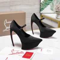 Cheap Christian Louboutin High-heeled shoes For Women #1417936 Replica Wholesale [$128.00 USD] [ITEM#1417936] on Replica Christian Louboutin High-heeled shoes