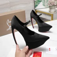Cheap Christian Louboutin High-heeled shoes For Women #1417936 Replica Wholesale [$128.00 USD] [ITEM#1417936] on Replica Christian Louboutin High-heeled shoes