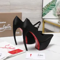 Cheap Christian Louboutin High-heeled shoes For Women #1417936 Replica Wholesale [$128.00 USD] [ITEM#1417936] on Replica Christian Louboutin High-heeled shoes
