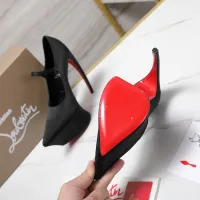 Cheap Christian Louboutin High-heeled shoes For Women #1417936 Replica Wholesale [$128.00 USD] [ITEM#1417936] on Replica Christian Louboutin High-heeled shoes