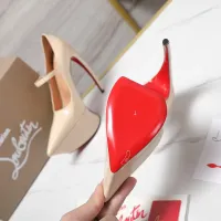 Cheap Christian Louboutin High-heeled shoes For Women #1417937 Replica Wholesale [$128.00 USD] [ITEM#1417937] on Replica Christian Louboutin High-heeled shoes