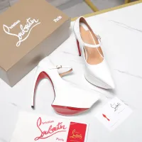 Cheap Christian Louboutin High-heeled shoes For Women #1417939 Replica Wholesale [$128.00 USD] [ITEM#1417939] on Replica Christian Louboutin High-heeled shoes