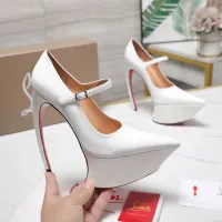 Cheap Christian Louboutin High-heeled shoes For Women #1417939 Replica Wholesale [$128.00 USD] [ITEM#1417939] on Replica Christian Louboutin High-heeled shoes