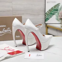 Cheap Christian Louboutin High-heeled shoes For Women #1417939 Replica Wholesale [$128.00 USD] [ITEM#1417939] on Replica Christian Louboutin High-heeled shoes