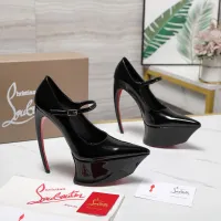 Cheap Christian Louboutin High-heeled shoes For Women #1417940 Replica Wholesale [$128.00 USD] [ITEM#1417940] on Replica Christian Louboutin High-heeled shoes